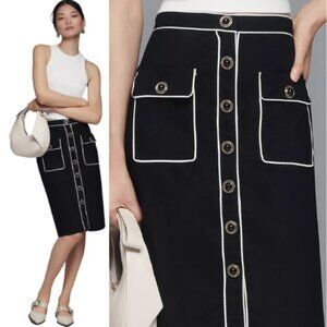 Maeve High-Waisted Pencil Skirt Size Petite Medium NWT 37790